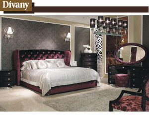 New Modern Home Bedroom Set Furniture Wooden Fabric Bed