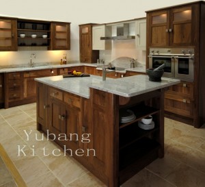 Oak Shaker Kitchen Cabinet Design #2012-122
