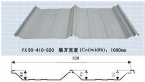 Open Single Corrugated Steel Roofing Sheets