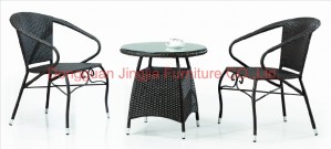 Outdoor Rattan Leisure Garden Dining Set (JJ-S481&581)