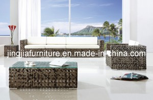 Outdoor Rattan Patio Garden Wicker Sofa Set (JJ-S661)