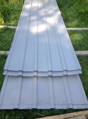 Profile Roofing Sheets Galvanised Steel PVC Coated Scintilla Finish