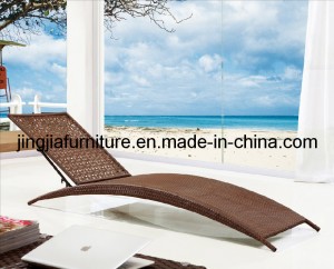 Rattan Beach Chair/Sun Bed/Lounger/Chaise Lounge (JJ-S750)