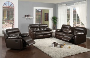 Recliner Sofa Living Room Top Leather Sofa Sets (SF2620-B)