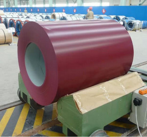 Red Color Coated Steel Sheets in Coil