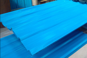 Romantic Sea Blue Laminate Dimentional Shape Roofing Sheet