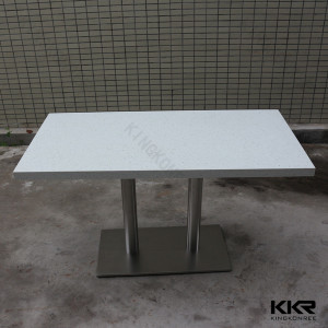 Scratch Resistance Engineered Stone Quartz Table Top