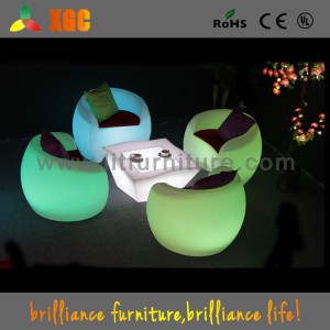 Shinning Furniture&LED Light Chair