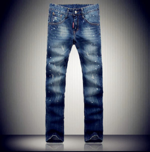 Skimy Ripped Rock Revival AG Fashion Mens Jeans