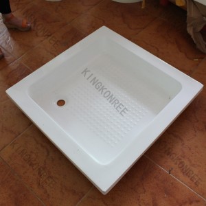 Solid Surface Stone Italian Shower Tray for Bathroom Corner
