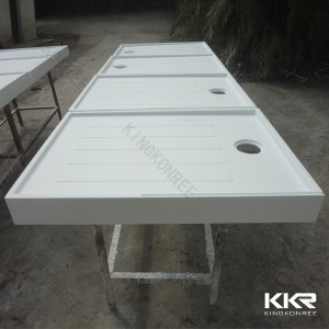 Solid Surface Stone Square Shower Tray for Hotel