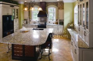 Solid Wood Kitchen Cabinet #203