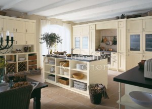 Solid Wood Kitchen Cabinet #235