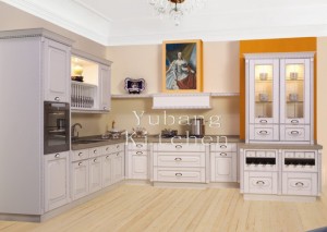 Solid Wood Kitchen Cabinet #247
