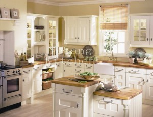 Solid Wood Kitchen Cabinet #260