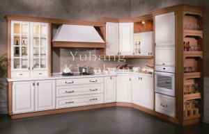 Solid Wood Kitchen Cabinet #278