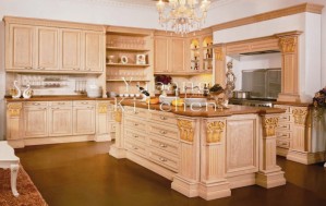 Solid Wood Kitchen Cabinet #279