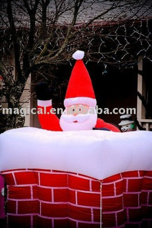 Top Sale Inflatable Santa Claus Ornament Decoration (MIC-535)