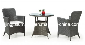 Water-Proof Rattan Balcony Wicker Weaved Bistro Furniture (JJ-S3001)