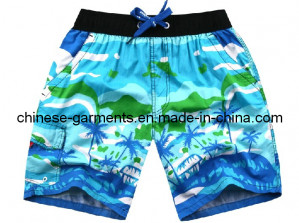 Wholesale Cotton and Polyester Beach Pants for Men, Man Shorts