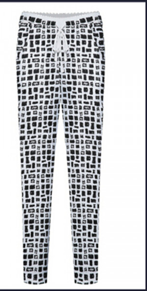 Women's Letter Printing Pants with Fashion Designs