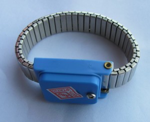 Wireless Anti-Static Metal Wrist Strap ESD
