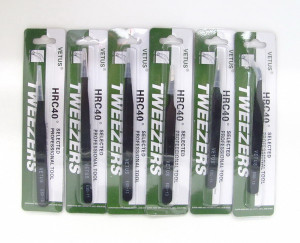 6PCS Anti-Static Tweezers