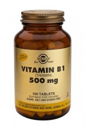 Vitamin B1 500 mg Tablets (Thiamin)