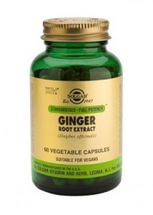 Ginger Root Extract Vegetable Capsules