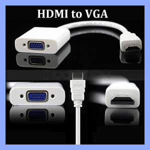 1080P HDMI to VGA Adapter Converter Cable