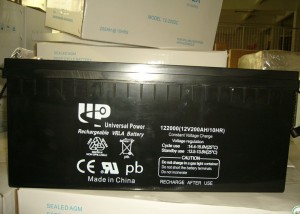 12V 200ah Deep Cycle AGM Lead Acid Battery