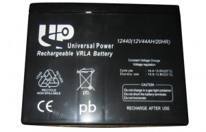 12V 44ah AGM Lead Acid Battery for Control Equipment