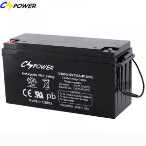12V150ah Solar Deep Cycle Gel Battery Sealed Lead Acid Battery UPS Storage Battery VRLA Battery AGM Battery