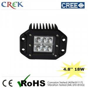 1440lm 4.8'' Inch 18W LED Automotive LED Work Lights, CREE LED Work Lamp 6000-6500k (CK-WC0603B)