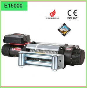 15000lbs Water Proof Winch with Wire Rope