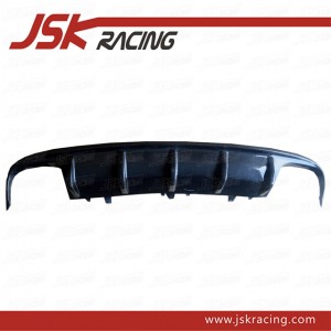 2010-2013 Carbon Fiber Rear Diffuser (T-4) for Audi A7 (JSK031401)