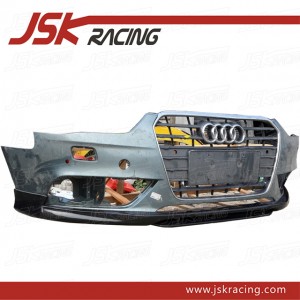 2012-2014 Carbon Fiber Front Lip for Audi A4 (JSK030418)