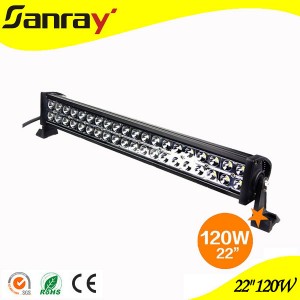 22" 120W Waterproof Offroad LED Light Bar
