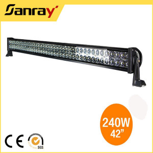 240W Waterproof IP67 42" Flood LED Light Bar