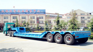3 Axles Detachable Low Bed Semi Trailer (QDT9402TDP)