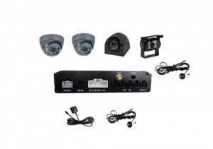 4CH D1 Mobile DVR, 3G GPS WiFi G-Sensor Car DVR