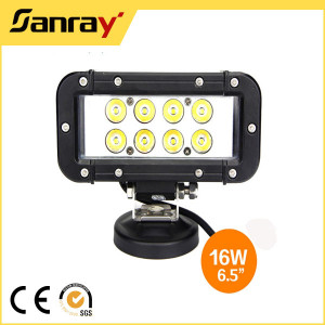 6.5" 16W Waterproof IP67 Flood LED Light Bar