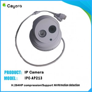 960p CMOS Sensor Real Time Monitoring IP Camera Support NVR
