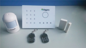APP Remote Control GSM Touch Keypad Auto Dial Intruder Alarm System