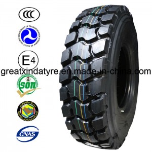 Big Block Pattern Truck Tyre with EU-Label (1200R20 18PR)