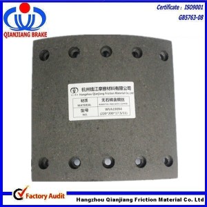 Brake Lining for BPW Heavy Duty Truck Parts