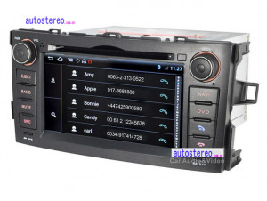 Car DVD Player for Toyota Auris 2006+