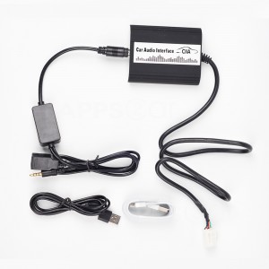 Car Stereo Adapter for iPhone 5s iPod Android for VW Audi Passat (VW12-t3)