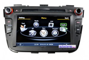 Car Stereo GPS Navigation Headunit for KIA Sorento (ZW-KIA-112)