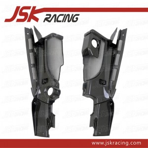 Carbon Fiber Engine Bay Panels (2 PCS) for Audi R8 V8 V10 Model (JSK031014)